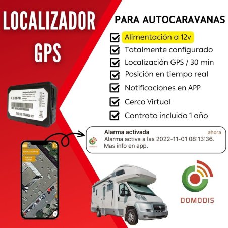 Localizador GPS para Autocaravanas